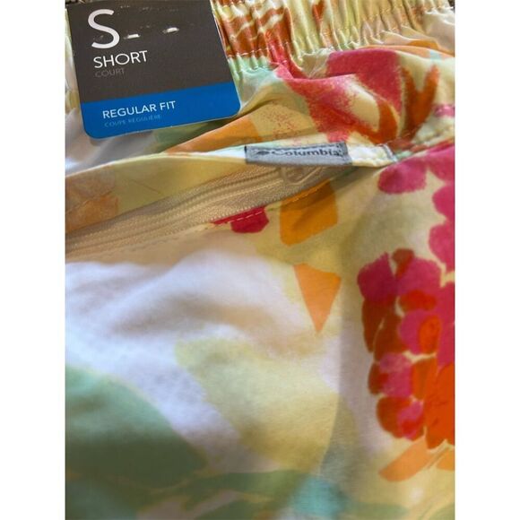 Columbia Women's Floral Sandy River II Shorts Size S Multicolor - Picture 11 of 11